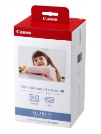 Canon KP-108IN Color Ink Paper Set 3115B001