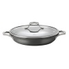 Calphalon 1794502 Unison Everyday Pan with Cover, 12-Inch, Gray
