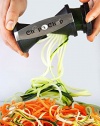 Dual-blade Vegetable Spiralizer, Spiral Vegetable Slicer, Vege Cutter Perfect for Low Carb Diet Spiral Slicer for Healthy Delicious Veggie Noodles Gourmet Zucchini Garnishes