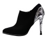 Laikakingdom Women's Fashion Snake Scale Style Thin High Heels Zipper Shoes