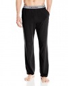 Calvin Klein Men's CK Black Cotton Modal Pajama Pant