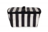 xo(eco) Brush Box, Black/Cream Tuxedo Stripe