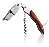 Waiters Corkscrew by HiCoup - Premium Rosewood Handle All-in-one Corkscrew, Bottle Opener and Foil Cutter