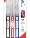 Pentel FINITO! Porous Point Pen, X-tra Fine Point Tip, Assorted Ink, Pack of 3 (SD98BP3M)