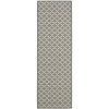 Safavieh Courtyard Collection CY6919-246 Anthracite and Beige Runner Area Rug, 2 feet 3 inches by 6 feet 7 inches (2'3 x 6'7)