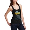 Women Cotton Novelty Culinary Theme Love You Like Fish And Chips Tank Top
