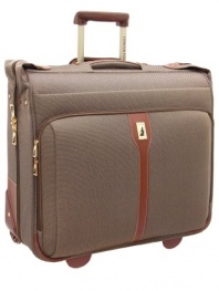 London Fog Luggage Oxford II 44 Inch Wheeled Garment Bag, Tan, One Size