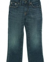 Ralph Lauren Boy's Slim Fit Jeans Rhodes Wash 4/4T