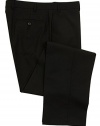 Ralph Lauren Men's Flat Front Solid Black Wool Dress Pants - Size 34 x34