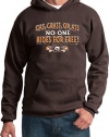 Buy Cool Shirts Mens Biker Hoodie Gas, Grass, Ass Hoody