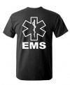 EMS - HI VIS REFLECTIVE - emergency duty - Mens Cotton T-Shirt