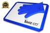 Silicone Baking Mat with Oven Mitt Set - Non Stick and Heat Resistant - Our Square Half Sheet 16 5/8 X 11 Mat Is Easy to Clean and Dishwasher Safe - Long Finger Mitt for Easy Grip Included - Protect Your Investment with Our Lifetime Guarantee! (Blue)