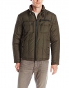 Kenneth Cole New York Men's Quilted Down Hipster, Sage, Medium