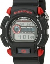 Casio Men's DW-9052-1C4CR G-Shock Black Watch with Red Pushers