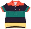 Polo Ralph Lauren Infant Boys' (3M-24M) Stripe Mesh Shirt-BitterSweet-24M