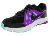 Nike Women's Dart 11 Black/Black/Vivid Purple/Copa Running Shoe 8 Women US