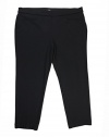 Alfani Women's Plus Comfort Waist Dress Pants 22W Deep Black