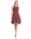 Splendid Women's Stripe Halter Dress, Sienna, X-Large