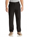 Dockers Men's Big-Tall Easy Khaki Flat Front Pant, Black, 46x30