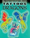 Glow-in-the-Dark Tattoos Dragons (Dover Tattoos)