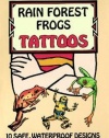 Rain Forest Frogs Tattoos (Dover Tattoos)