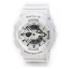 Casio Women's BA-110-7A3CR Baby-G Analog Display Quartz White Watch