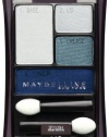 Maybelline New York Expert Wear Eyeshadow Quads, 14q Sapphire Smokes Stylish Smokes, 0.17 Ounce