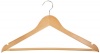 AmazonBasics Wood Suit Hangers - 30-Pack, Maple