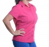 Styleco. Petite Short-sleeve Seamed But Pink Pinata PL