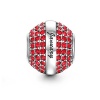 Soufeel Birthstone Swarovski Crystal Charm 925 Sterling Silver Beads Fit European Bracelet
