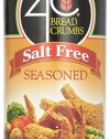 4C Salt Free Seasoned Bread Crumbs-12 oz.