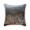 Alphadecor Oil Painting Franz Michael Augustin Von Purgau - Sleighride Of The Imperial Court Pillow Cases 20 X 20 Inches / 50 By 50 Cm Best Choice For Lounge,outdoor,home Theater,lounge,home Office