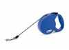 Flexi Freedom Retractable Cord Dog Leash, Extra Small, 10-Feet Long, Supports up to 18-Pound, Blue