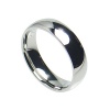 7mm Stainless Steel Comfort Fit Plain Wedding Band Ring Size 6-15