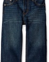 Levi's Boys' Baby 514 Straight Fit Jean, Blue Harbor, 6-9 Months