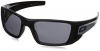 Oakley Men's Fuel Cell OO9096-99 Rectangular Sunglasses, Polished Black, 60 mm