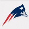 NFL New England Patriots 63055011 Perfect Cut Color Decal, 4 x 4, Black