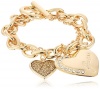 GUESS Toggle Line with Link Charm Bracelet