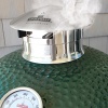 SmokeWare SS Vented Chimney Cap for Big Green Egg (R)
