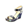 CL by Chinese Laundry Women's Infinity Patent Wedge Sandal
