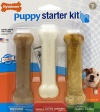 Nylabone Just For Puppies Starter Kit Bone Puppy Dog Chew Toys