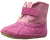 Robeez Girls' Galway Cozy Bootie Boot, Pink, 12-18 Months M US Infant