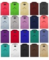 Mens Regular Fit Dress Shirt w/ Reversible Cuff (Big Sizes Available)