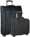 Travelpro Maxlite 4 2 Piece set: 26 Expandable Rollaboard and Rolling Tote (Black)