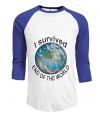 Fatal Decision Men's sport 3/4 short sleeve T-shirt I survived World