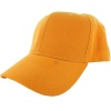Gold-100% Acrylic Plain Baseball Cap Baseball Golf Fishing Cap Hat Men Women Adjustable Velcro (US Seller)