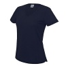 AWDis Cool-Womens-V neck girlie cool T-11 tshirt colours with self fabric trim