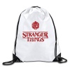 Adult Drawstring Bags Stranger Things Tv Series Logo Sports Sackpack Backpack