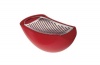 A di Alessi Parmenide Cheese Grater, Red by Alessi