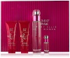 Perry Ellis 360 Pink for Women Gift Set (Eau de Parfum Spray 3.4 Ounce, Lotion, Shower Gel, Eau de Parfum Spray 0.25 Ounce)